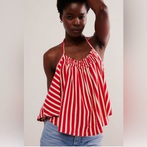 Free People Costal Town Halter Top